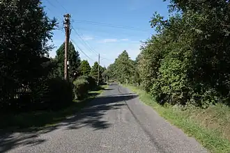 Silnice v Dětřichovci