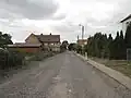 Hlavní silnice přes ves (2019)
