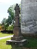 Dřevohostice, svatá Rozálie.JPG