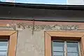 Detaily sgrafit na domě Neumannova 148