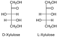 D-xylulóza a L-xylulóza