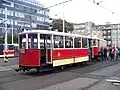 Vlečný vůz ev. č. 1202