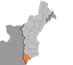 Kimčchek na mapě