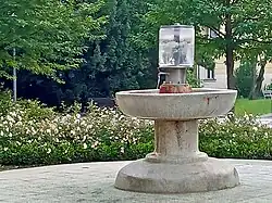 Pítko Pramene dr. Františka Šťastného (2024), lázeňský park
