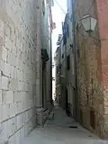Nejužší ulice ve Vodici