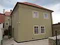Dačického dům pohled z terasy