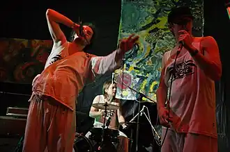 Nuck Chorris Gang na festivalu Daňkovický bigbít v Daňkovicích 12. prosince 2009