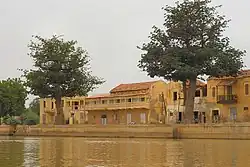 Řeka v Daganě v Senegalu