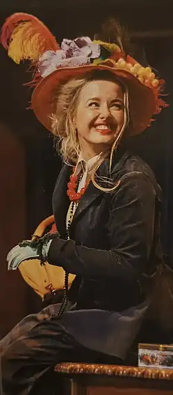 Dagmar Křížová v muzikálu My Fair Lady (ze Zelňáku)