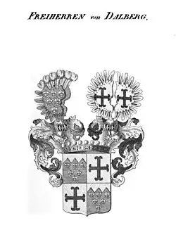 Erb rodu Dalbergů