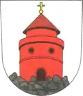 Znak městyse Dalešice