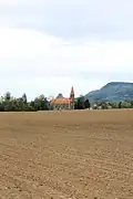 Pohled na kostel