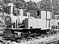 R IIIc 368 (Smoschewer 625/1918) v původním stavu před přestavbou na rozchod 760 mm v depozitáři ČHŽ na Štiavničke, Hronec 1978
