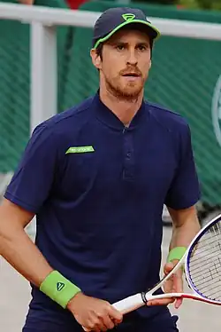 Marcus Daniell na French Open 2019