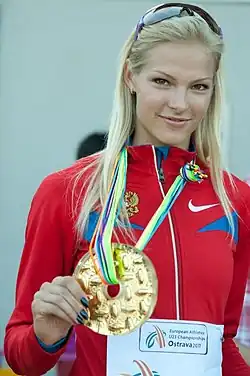 Darja Klišinová (17. července 2011)
