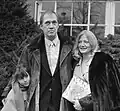 David Carradine s rodinou v roce 1987