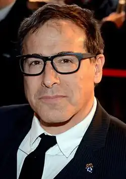 Russell v Paříži na premiéře Špinavý trik, únor 2014