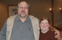 David Weber a jeho žena Sharon na conu CONDuit 17 v Salt lake City
