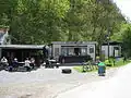 Občerstvení v Libřici u řeky