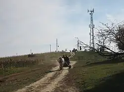 Vrchol s vysílačem