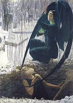 Smrt a hrobník, 1895