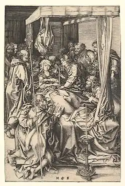 Martin Schongauer, Smrt Panny Marie (1460–1488)