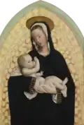 Madonna lactans, Defendente Ferrari, Varšava, Polsko