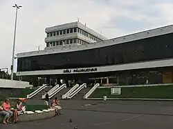 Průčelí Jižního nádraží v Budapešti