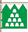 Deljatyn – vlajka