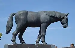 Denhaag kunstwerk schillepaard schilderswijk