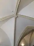 Detail křížové klenby v bývalém mázhausu