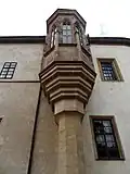 Detail severovýchodního arkýře