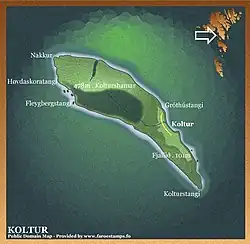 Detailní mapa koltur 2006