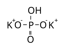 Vzorec hydrogenfosforečnanu draselného