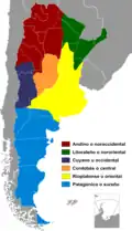 Dialekty španělštiny v Argentině