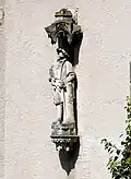 Socha Ulrich von Hutten na Huttenburku