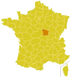 Diecéze Saint-Claude na mapě