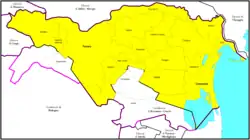 Arcidiecéze Ferrara-Comacchio na mapě