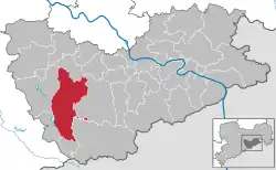 Dippoldiswalde na mapě