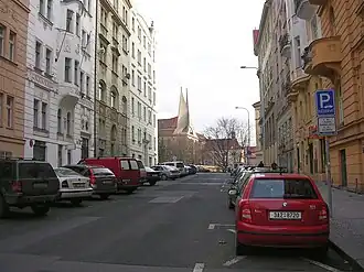 Dittrichova od Trojanovy na jih