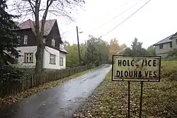 okraj vesnice