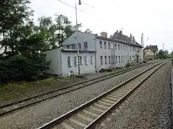 Výhybna Dluhonice