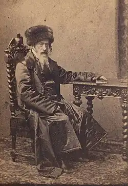Rabín Dow Ber Meisels, 1861