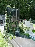 Hrob spisovatele Františka Malého