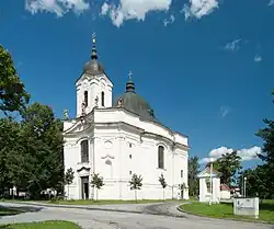 Farní kostel Panny Marie Bolestné na Dobré Vodě
