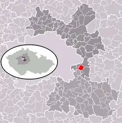 Dobročovice na mapě