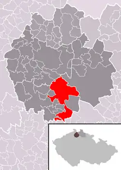 Doksy na mapě