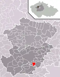 Dolany na mapě