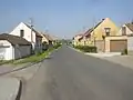 Ulice směrem k Velkému Přítočnu