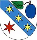 Znak obce Dolany nad Vltavou